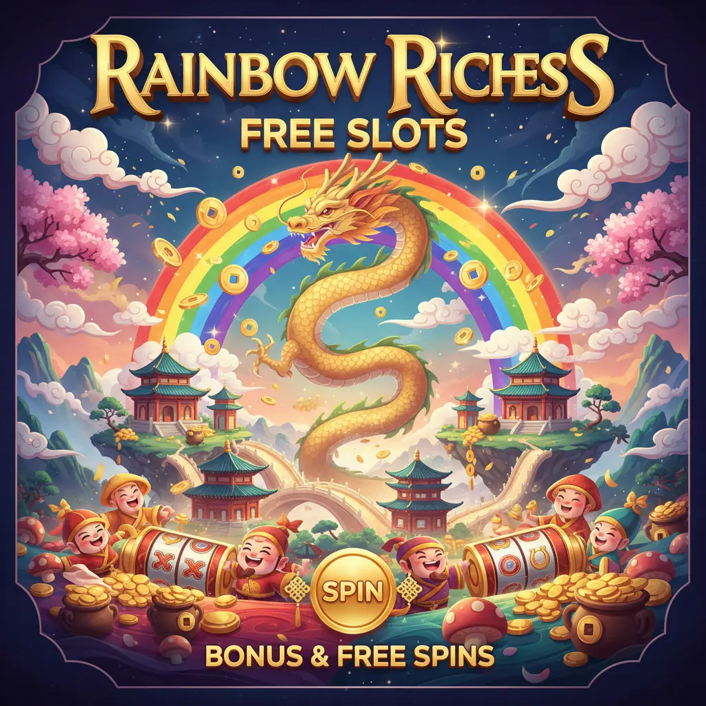 Free slots with bonus and free spins - Rainbow